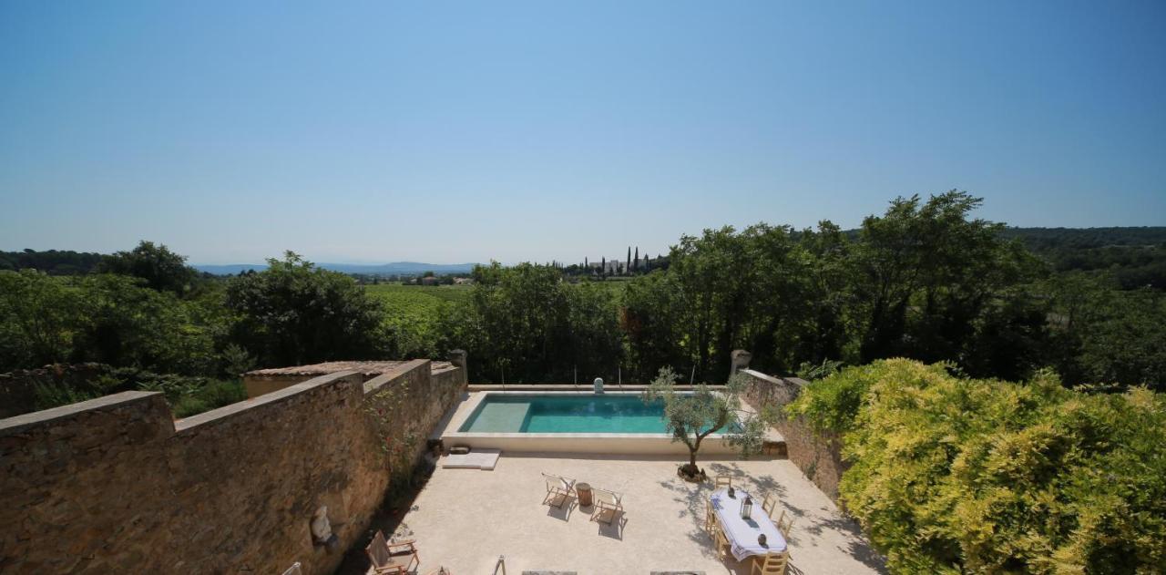 Bed and Breakfast Les Yourtes De Provence Saint-Paulet-de-Caisson Exterior foto